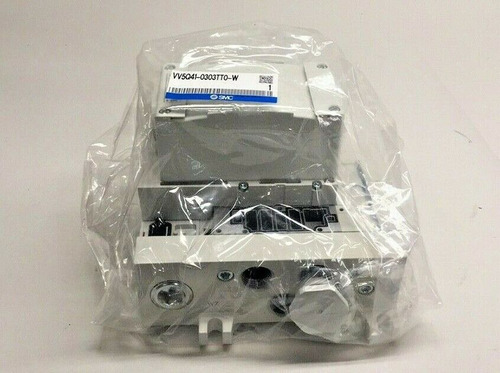 Smc Vv5q41-0303tt0-w Valve 3-station Manifold Vq4000 4/5 Ccb