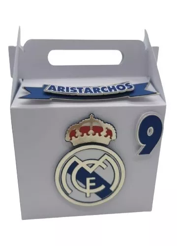 Kit Imprimible Real Madrid FC para decoración de fiestas