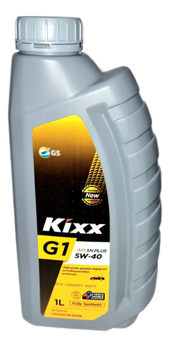 Aceite Full Sintetico 5w-40 Api Sn Plus Kixx
