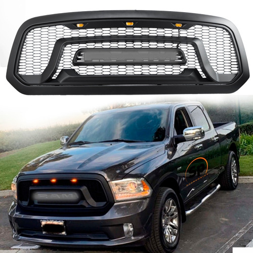 Imagen 1 de 7 de Parrilla Letra Led Dodge Ram 1500 2013-2018 Tipo Rebel