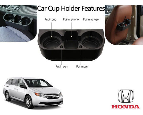 Porta Vasos Con Porta Celular Honda Odyssey 2011 A 2017