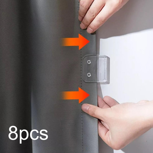 Clips Para Cortina De Ducha, Protector Contra Salpicaduras A