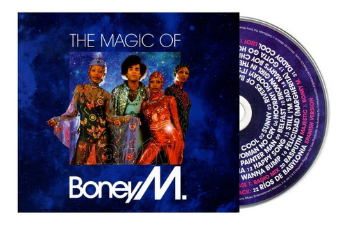 Cd Boney M The Magic Of Boney M Importado Nuevo Sellado
