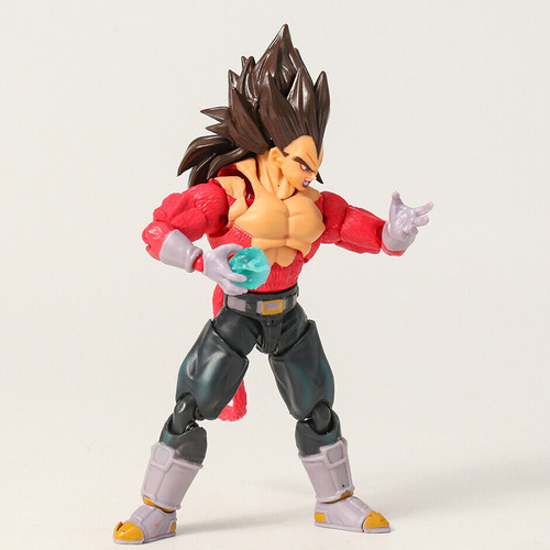 Figura De Acción Shf Ssj4 Vegeta De Dragon Ball Gt, Juguete