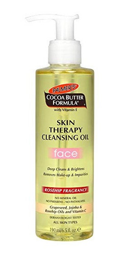 Imagen 1 de 1 de Skin Therapy Oil Rostro Rosa Mosqueta 190ml. Palmer´s