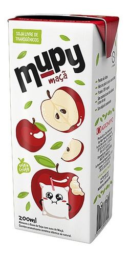 Imagem 1 de 4 de Suco Mupy Maça Sem Lactose Sem Gluten Vegetal 200 Ml