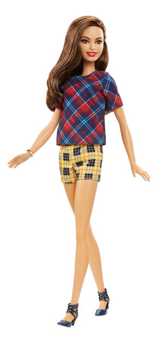 Barbie Fashionistas Doll 52 Plaid En Cuadros