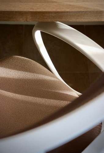 Imagen 7 de 10 de Sillón Ejecutivo Ergonómico Alma Estrella Ruedas Blancas