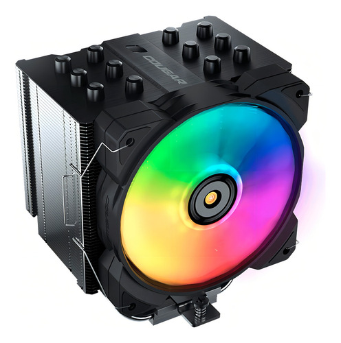 Dissipador de calor preto Cougar Forza 85 Argb 120 mm CGR-FZA85-ARGB
