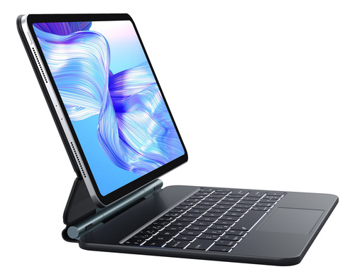 Teclado Chesona M109 Magic para iPad 10ª/11ª gen 2025 Ñ color negro