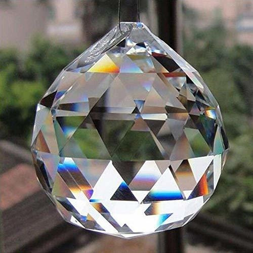 Feng Shui  Bola Cristal Petrichor Clear Crystal Hanging Bal