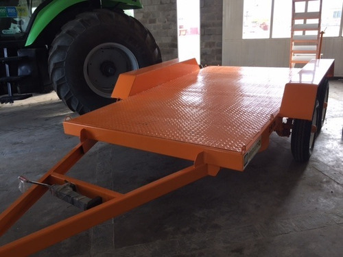Imagen 3 de 10 de Trailer Acoplado Balancin 4tn 4.50 X 1.90 Mt Rampas Nuevo
