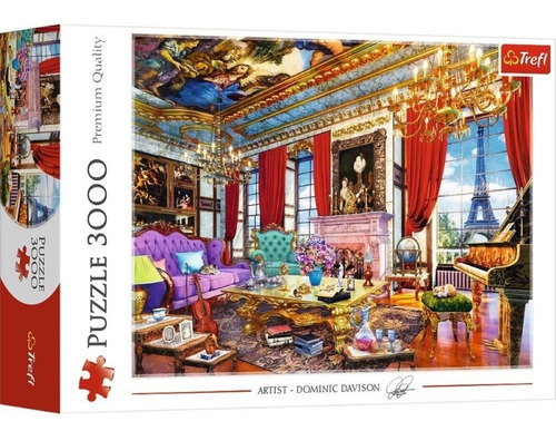 Puzzle Trefl - Palacio de París - 3000 piezas