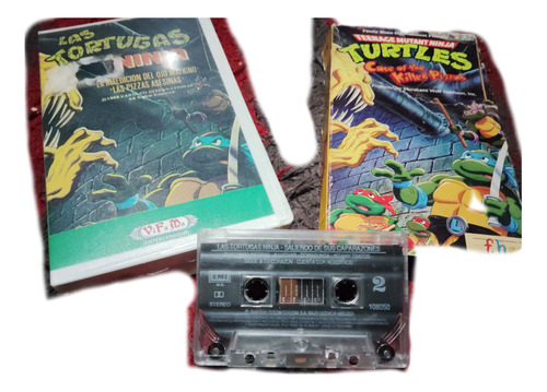 Tortugas Ninjas Mutantes Tmnt Vhs Capitulos Vintage + Regalo