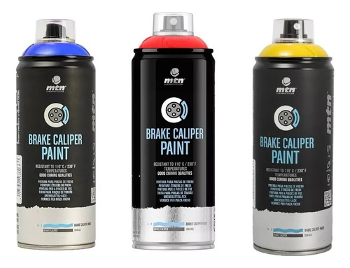 Pintura Alta Temperatura Para Caliper Rojo Azul Amarillo