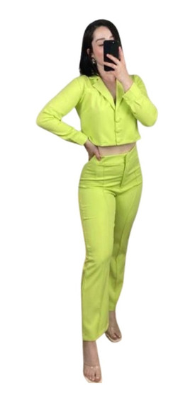 Saco Verde Limon Mujer | MercadoLibre ?