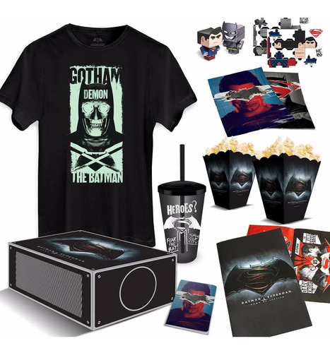 Gift Box Dc Comics Projetor Batman Vs Superman Bandup!