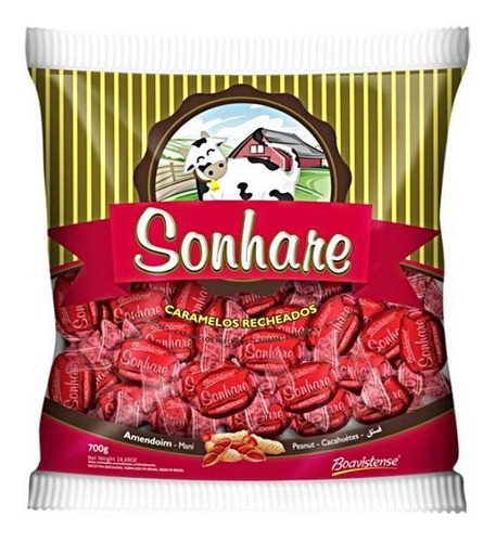 Bala Sonhare Amendoin 600 Gr