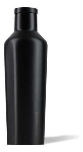 Botella Térmica En Acero Negro 475 Ml Corkcicle