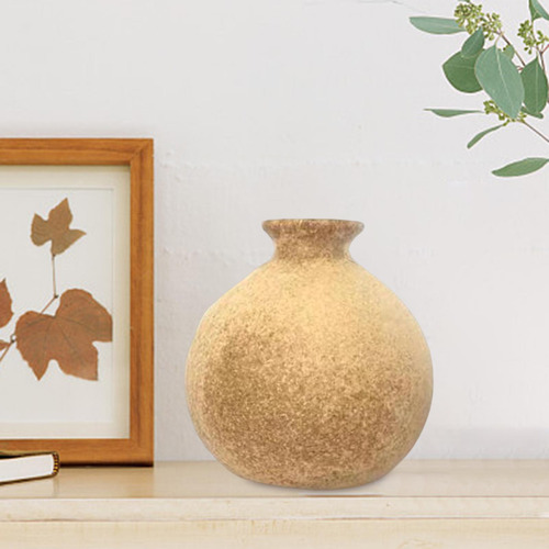Florero De Botella De Madera, Maceta Pequeño Estilo B