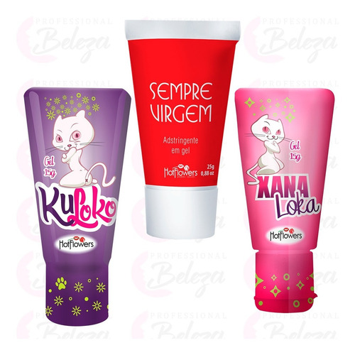 Imagem 2 de 3 de Kit Com Lubrificante Hot Gel Esquenta Esfria Ice Anestésico