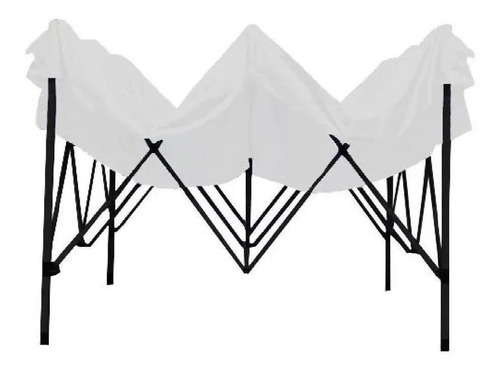 Toldo Carpa Plegable Reforzado 3x4.5 Impermeable Eventos Color Blanco