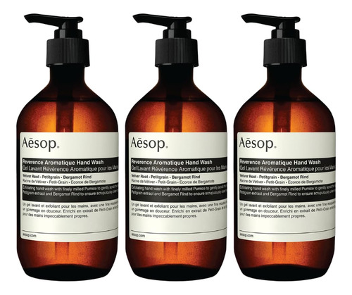 Jabón De Manos Aesop Reverence Aromatique 500 Ml (paquete De