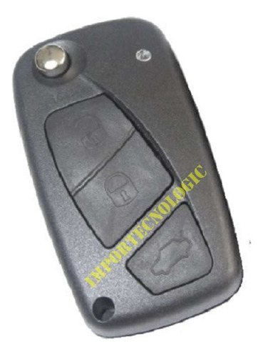 Carcasa Para Llave Control Alarma Fiat Idea Adventure 2012 N