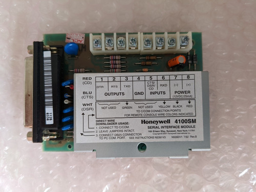 Módulo De Saída Serial Ademco 4100sm Rs232
