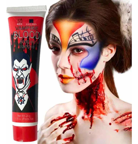 Pintura Maquillaje Sangre Falsa Artificial Halloween