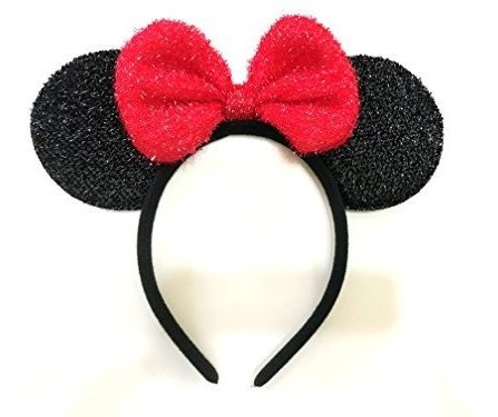 Mickey Mouse Minnie Mouse Ears Diadema Con Chispas: M7 (mcb-
