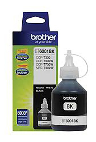 Imagen 2 de 2 de Tinta Brother Bt6001 Negro Dcp-t300 Dcp-t500w T700w Original