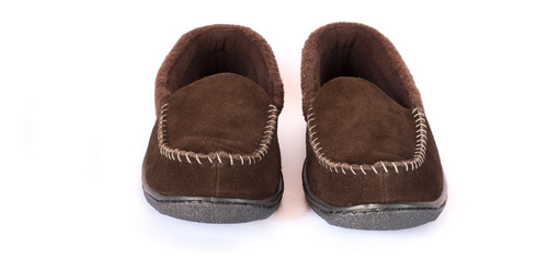 Imagen 3 de 4 de Pantuflas Mocasín Unisex Con Suela Gruesa Y Suave.
