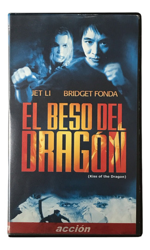 Vhs Original El Beso Del Dragon Kiss Of The Dragon Jet Li