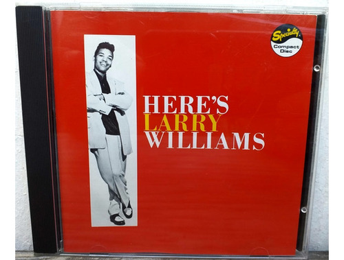 Larry Williams - Here's Larry Williams - Cd Aleman 1996 Ro