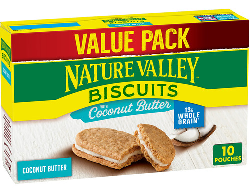 Nature Valley Sandwiches De Galletas, Mantequilla De Coco, P