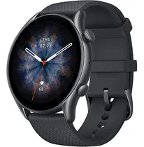 Comprar Smartwatch Amazfit Gtr 3 Reloj Inteligente Gps Deportivo Negro Malla Silicona Negra Material Amoled Tamaño 1.39 Resolución 454x454 Dimensiones 45,8x45,8x10,8 Mm Cuerpo Material Aleación De Aluminio
