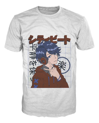 Camiseta Anime Otaku Gaming Moda Exclusiva Personalizable 6