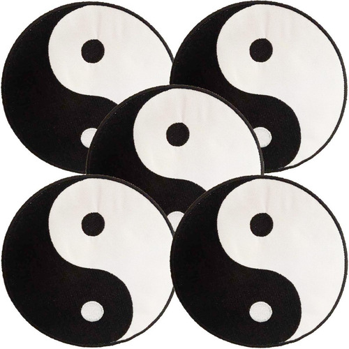 Snake Parche Para Chamarra, Mxyan-005, 5 Parches, Yinyang01