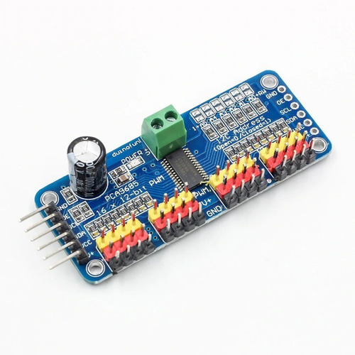 Pca9685 16 Canales Pwm 12-bit I2c Servo Sg90 Mg90s Mg995 Cdm