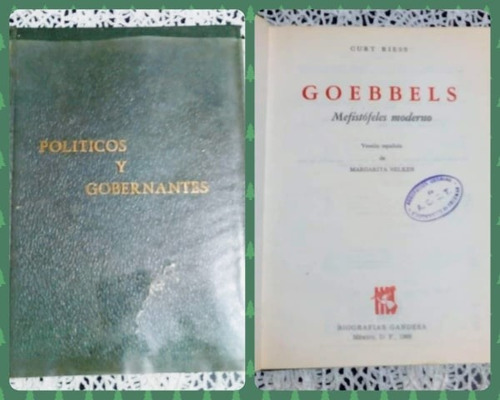 De Colección: Goebbels, El Mefistofeles Moderno - Curt Reiss