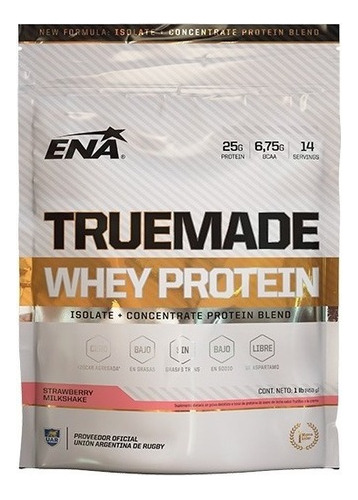 True Made Whey Protein Ena X453g Isolate Concent V/sabores 