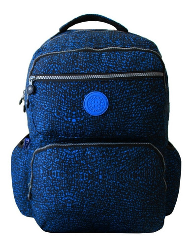 Imagem 7 de 10 de Mochila Escolar Rodinhas Removível 360 Juvenil Wookey Azul