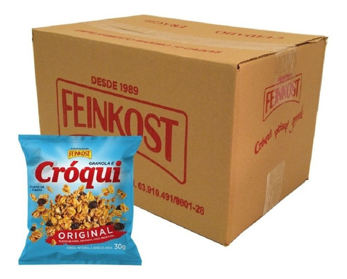 Granola Croqui Personal Original 30g Caixa 50 Sache