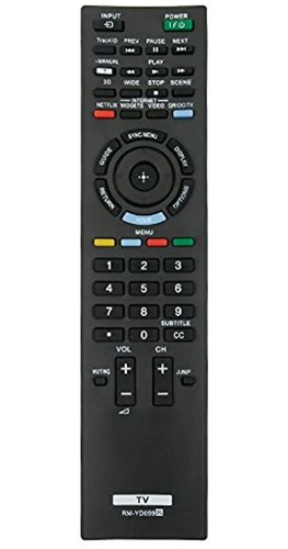 Nuevo Rm-yd059 Reemplazar Ajuste Remoto Para Sony Tv Kdl-60n
