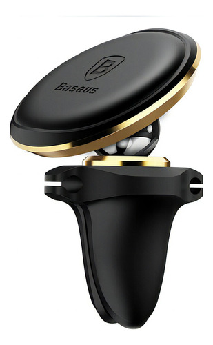 Soporte Celular Auto Magnético Air Vent Car - Baseus Color Gold