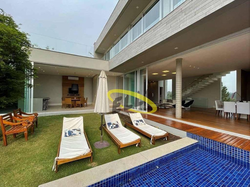 Imagem 2 de 30 de Alphaville Granja Viana - 4 Suítes. Moderna Impecável, Piscina, Gourmet E Vista Para O Pôr Do Sol! - Ca5289