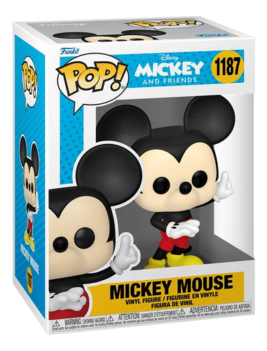 Funko - Pop! Disney - Classics - Mickey Mouse #1187