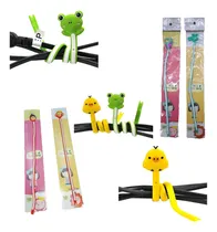 Comprar Organizador De Cables De Silicona Sujeta Cables Precinto X1