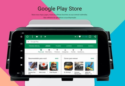 Imagem 4 de 8 de Multimidia Kicks Aikon Android 8 Tv Full Hd Wifi Bt